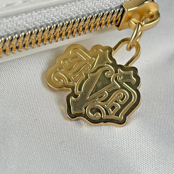 KAT VON D Clear Gold Makeup Cosmetic Pouch Bag NEW - Picture 4 of 4